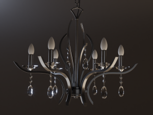 modern chandelier Modelo 3D