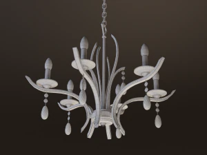 modern chandelier 3D Model