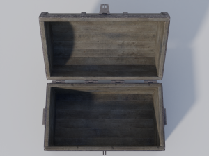 pirate treasure chest 3D-Modell