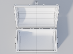 pirate treasure chest 3D-Modell