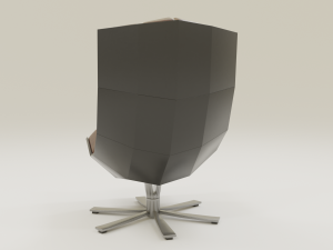 comfortable leather chair 3D Model
