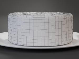 chocolate cake 3D Model