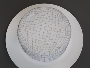 chocolate cake 3D Model