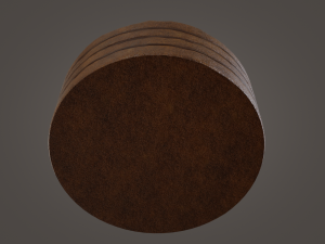 chocolate cake 3D Model