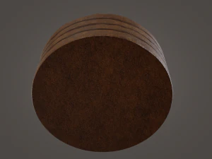 chocolate cake 3D Model