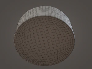 chocolate cake 3D Model