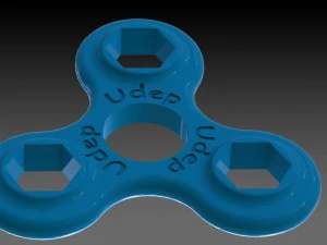 spinner 85x8 3D Print Model
