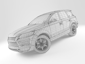 car a7 Modello 3D