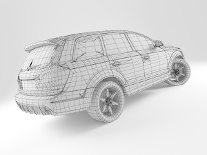 car a7 Modello 3D