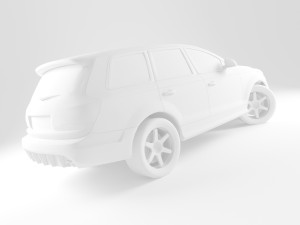 car a7 Modello 3D