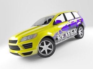 car a7 Modello 3D