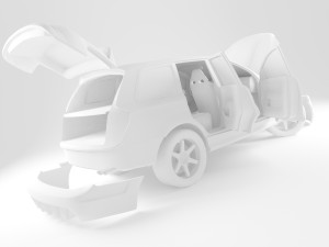 car a7 Modello 3D
