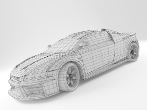 car a8 3D Model
