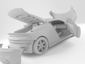 car a8 3D Model