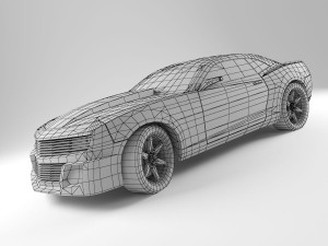 camaro Modèle 3D