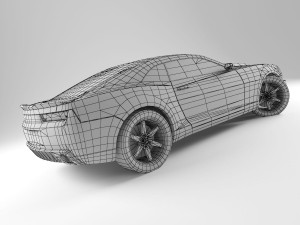 camaro Modèle 3D