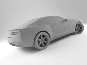 camaro Modèle 3D