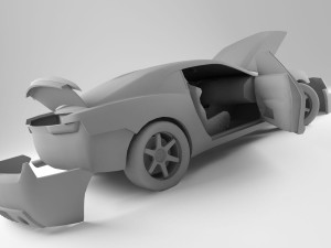 camaro Modèle 3D