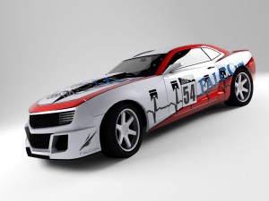 camaro Modèle 3D
