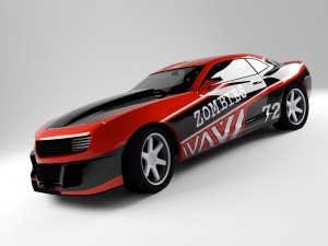 camaro Modèle 3D