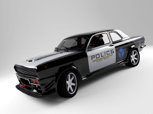 gaz 24 muscle car 3D Model