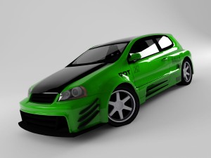 volkswagen golf 5 3D Model