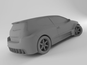 volkswagen golf 5 3D Model