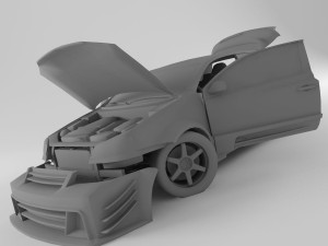 volkswagen golf 5 3D Model