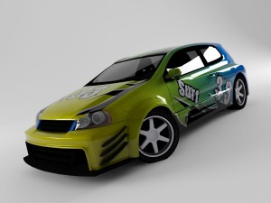 volkswagen golf 5 3D Model