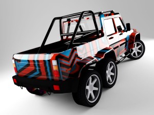 h2 6x6 Model 3D