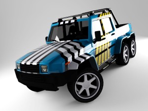 h2 6x6 Model 3D