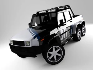 h2 6x6 3D Model