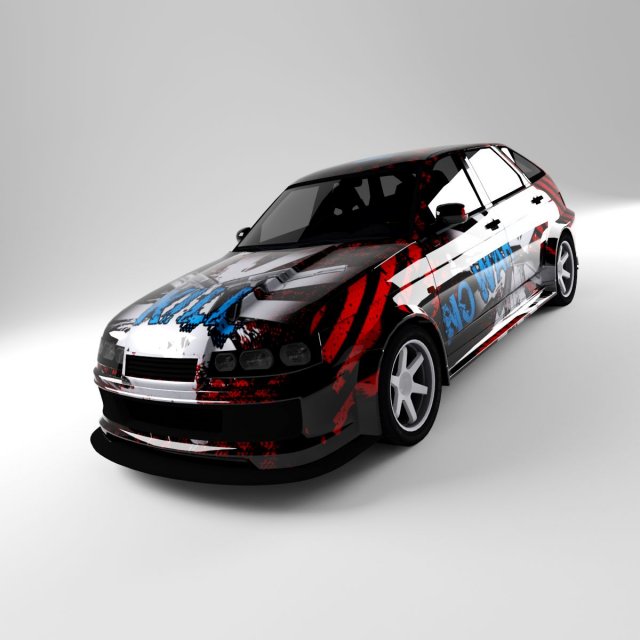 lada 21012 Modello 3D .c4d .max .obj .3ds .fbx .stl .blend 