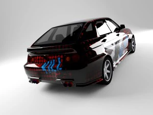 lada 21012 3D Model