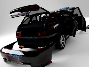 lada 21012 3D Model