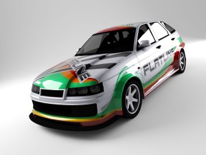 lada 21012 Modello 3D