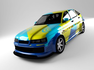 lada 21012 Modello 3D
