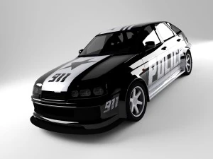 lada 21012 3D Model