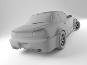 r34 sky Modello 3D
