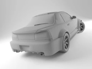r34 sky 3D Model