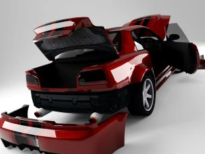 r34 sky 3D Model
