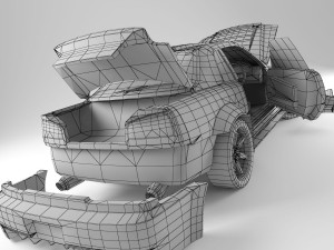 r34 sky Modello 3D