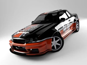 r34 sky 3D Model