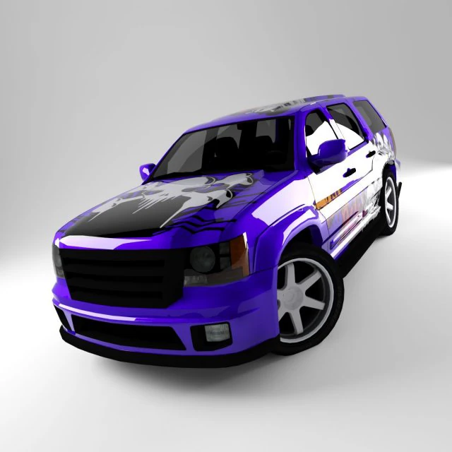 rock 4x4 3D Model .c4d .max .obj .3ds .fbx .stl .blend 