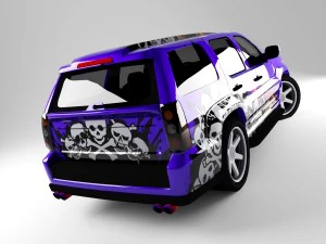 rock 4x4 3D Model
