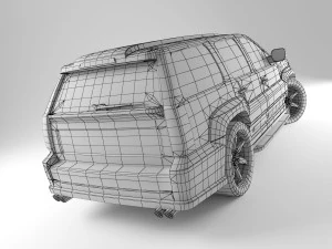 rock 4x4 3D Model