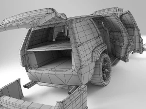 rock 4x4 3D Model