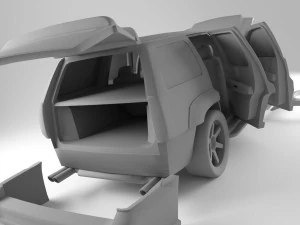 rock 4x4 3D Model
