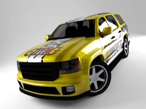 rock 4x4 3D Model