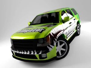 rock 4x4 3D Model